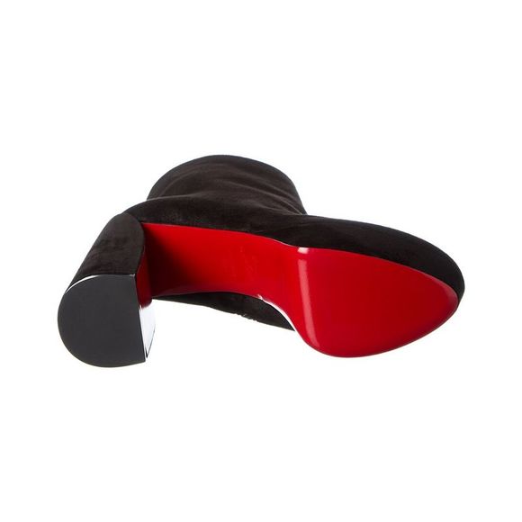 Christian Louboutin Movida 130 Suede Bootie - Picture 4 of 5